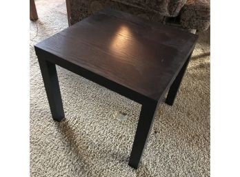 Single Black Side Table