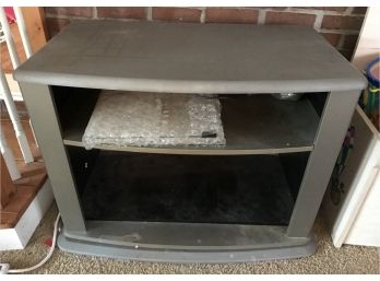 TV Stand - Rotates And Has Glass Doors