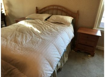 Bedroom Suite- Two Night Stands And Full Size Bed