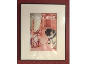 New Yorker Magazine Cover Framed Print