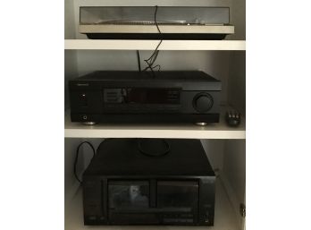 CD Change, Turn Table, Receiver