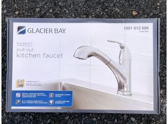 A Glacier Bay Pull Out Kitchen Faucet