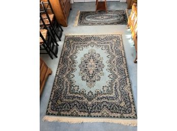 Royal Ashan Persian Blue Carpet 27' X 54'