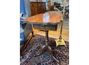 Pennsylvania House Flip-Top End Table With Secret Storage Compartment