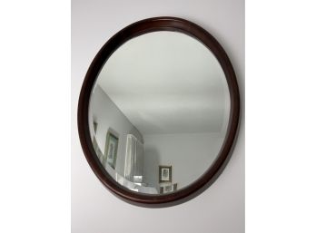 Carolina Mirror Company Oval Beveled Mirror