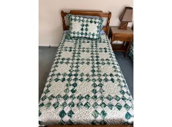 Two Laura Ashley Twin Quilted Bedspreads, Pillow Shams & Sheet Sets