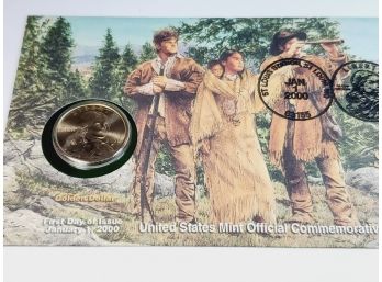 2000 Sacagawea Dollar Coin  & First Day Cover Series Set NEW Sealed  From Mint