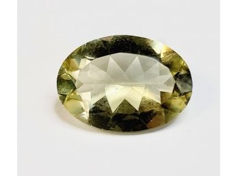 5.5 Carat ...........12x10mm Oval Cut Lemon Quartz Loose Gemstone