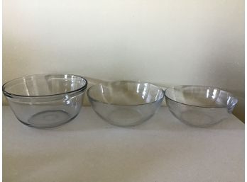 Glass Mixing Bowls - Duralex