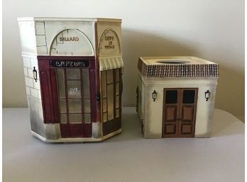 Cafe De Paris - Tissue Holder And Waste Basket