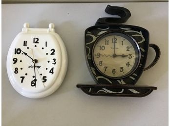 Novelty Clocks - Battery Operated