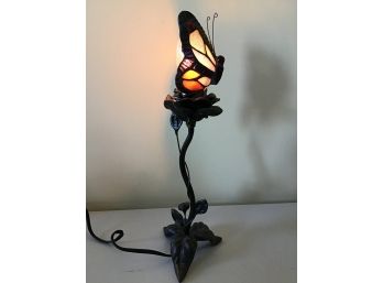 Tiffany Style Butterfly Lamp