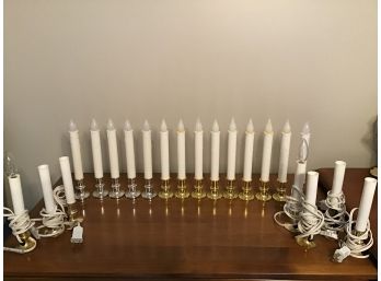 Lot Of Window Candles - Battery Operated And Plug In