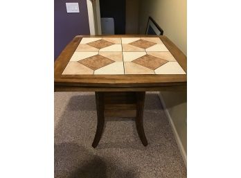 Jofran Furniture High Top Table With Tile Inlay - Counter Height