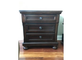 Ashley Furniture Two Drawer Nightstand / Chest With Extra Secret Drawer (1 Of 2)