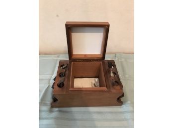 Pipe Holder Box With Six Pipes10.5' X 5.5'd X 6'h