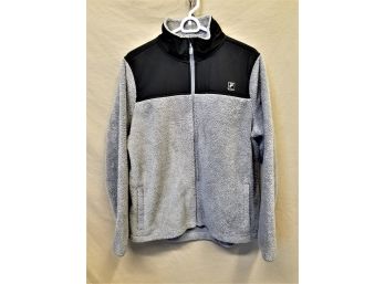 Fila Sport Men's Gray Full Zip Fleece Jacket Size XLarge