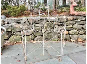 Vintage/Antique Iron Wire Plant/Flower Stand