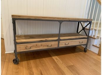 Industrial Console Table -purchased At Lillian August For $1995
