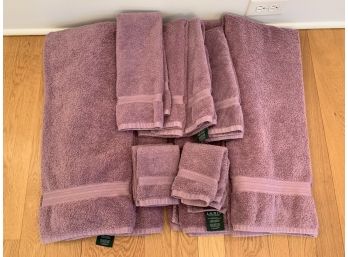 Ralph Lauren Mulberry Towel Set