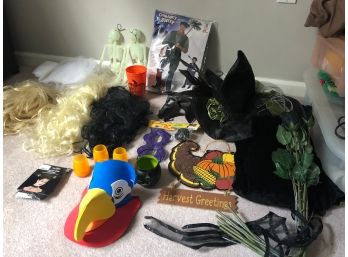 Autumn / Halloween Decor - Costumes, Wigs, Etc