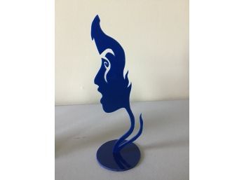 Acrylic Ladies Profile Hand Made By Local Artist