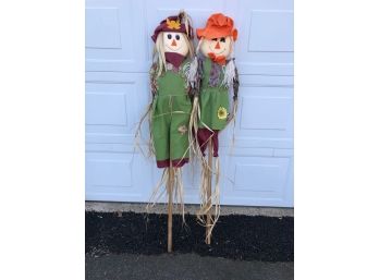 Pair Of Scarecrows