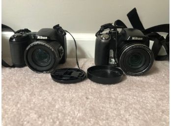 Cameras - Nikon Coolpix L820 And Nikon Coolpix P80 Plus Camera Case