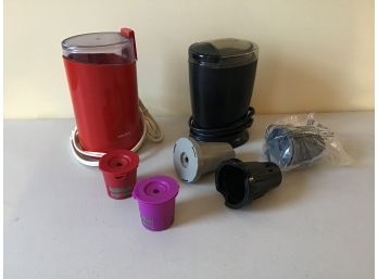 Coffee Bean Grinders And Kcup Refillable Pods