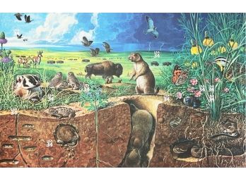 GREAT PLAINS PRAIRIE Nature Series Sheet Of 10 - 34 Cent Stamps SEALED