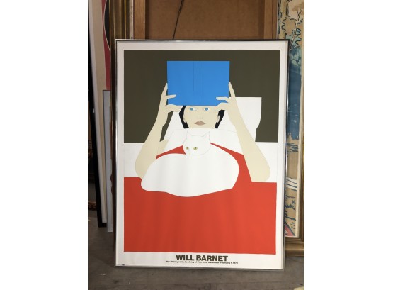 Framed Will Barnet Art Poster