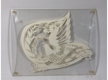 Dove Of Peace Papercut By Tsirl Waletzky