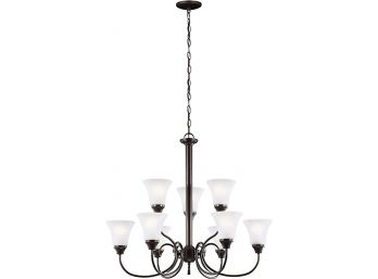 Sea Gull Lighting Chandelier In Heirloom Bronze