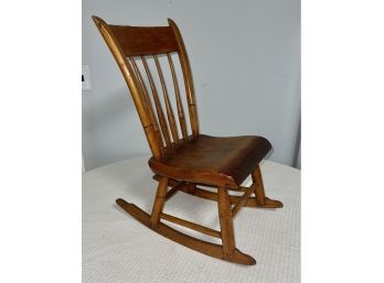 Antique Child Size Rocking Chair