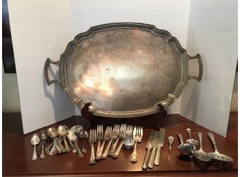 Large Silver & Silver Plate Lot
