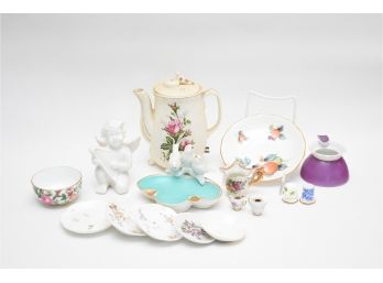 Porcelain Limoges, China, Ceramic Electric Tea Pot