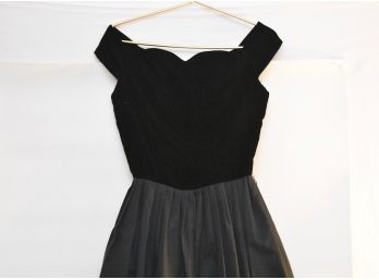 Vintage Sweetheart Velvet Aline Dress Size 10