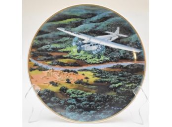 PAN AM 'Pioneer Flights' Collector Series 1 Plate 4
