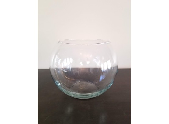 Large Glass Fishbowl/Planter