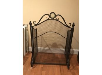 Southern Living At Home Wrought Iron Fireplace Screen