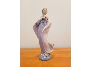 Vintage Lladro Our Lady With Flowers #5171