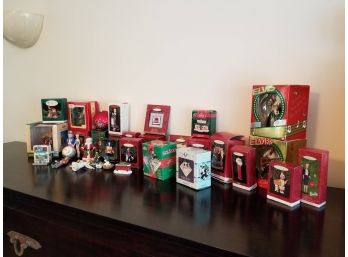 Assorted Christmas Ornaments, Hallmark And More!