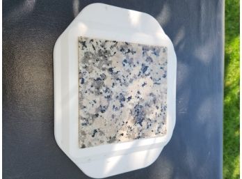 Cheese Board With Marble Cutting Surface