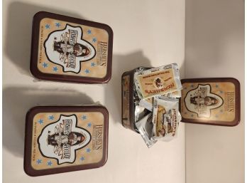 Brand New Tins Of Hershey Trading Cards