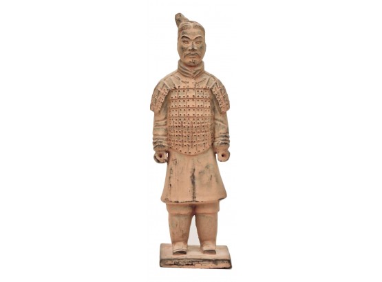 Standing Chinese Terracotta Soldier Statue 10'