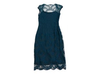 Yigual Azureal Lace / Silk Dress