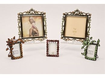 Handcrafted Tizo Photo Frame Ret. $200 Set Of 2 And More