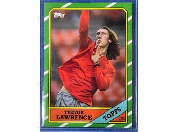 2021 Topps Trevor Lawrence Rookie Card #25