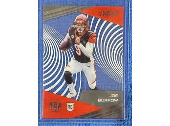 2020 Panini Chronicles Clear Vision Burrow Rookie Card #CV-1