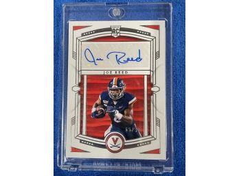 2020 Panini National Treasures Joe Reed Rookie Auto Card #19 Numbered 60/99